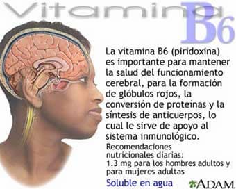 piridoxina vitamina b6